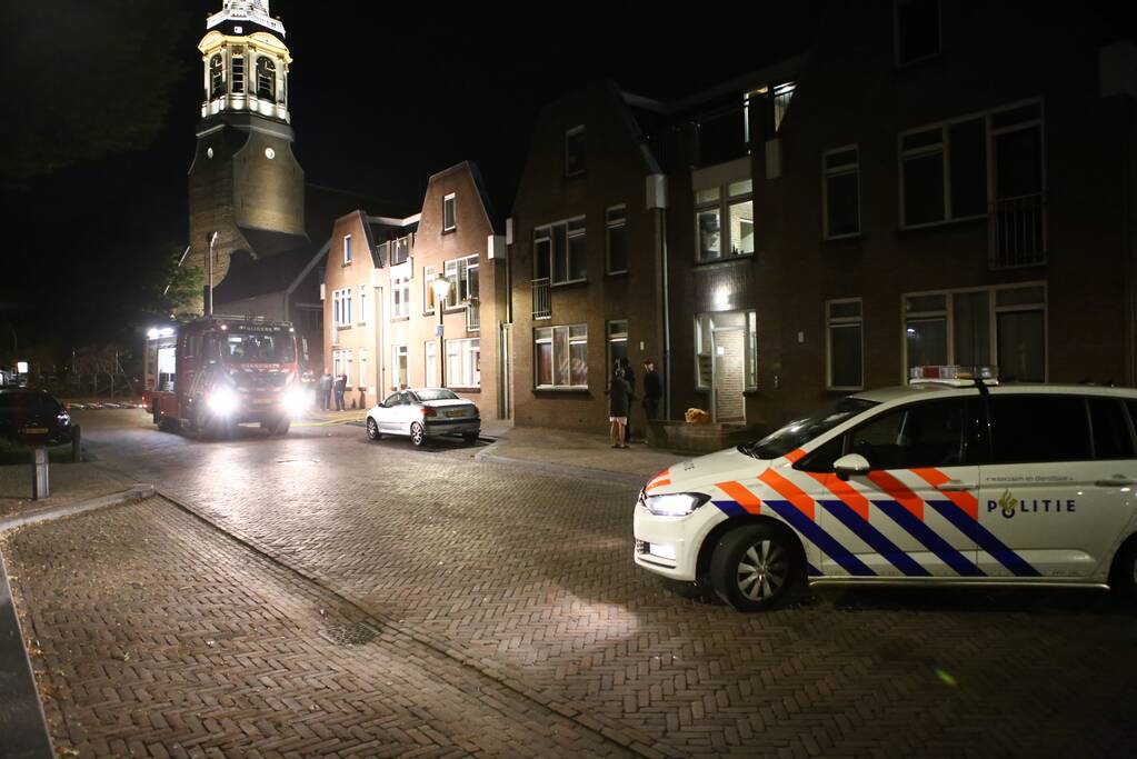 Brand in woning snel geblust
