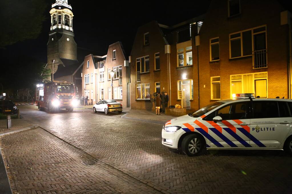 Brand in woning snel geblust