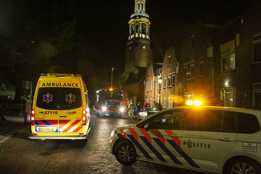 Brand in woning snel geblust