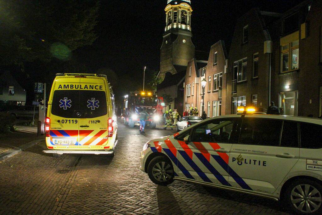 Brand in woning snel geblust