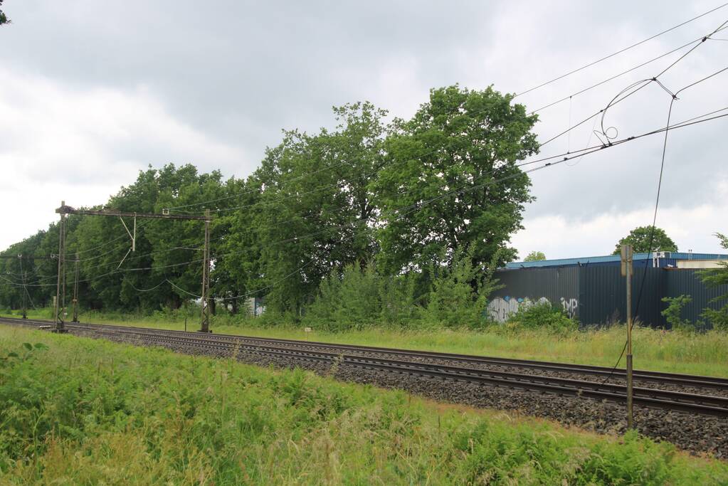 Geen treinverkeer door ooiervaarsnest in bovenleiding