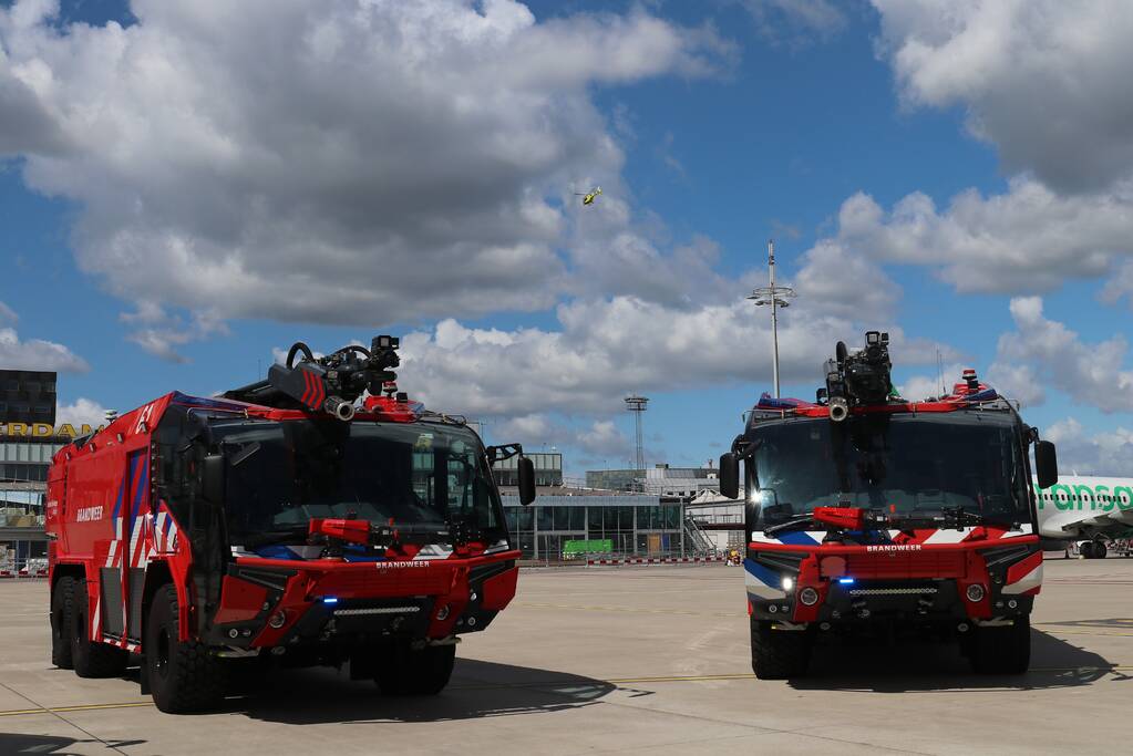Nieuwe crashtenders voor The Hague Airport