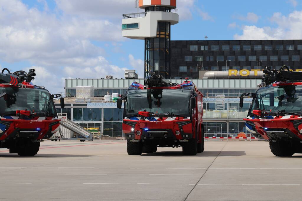 Nieuwe crashtenders voor The Hague Airport