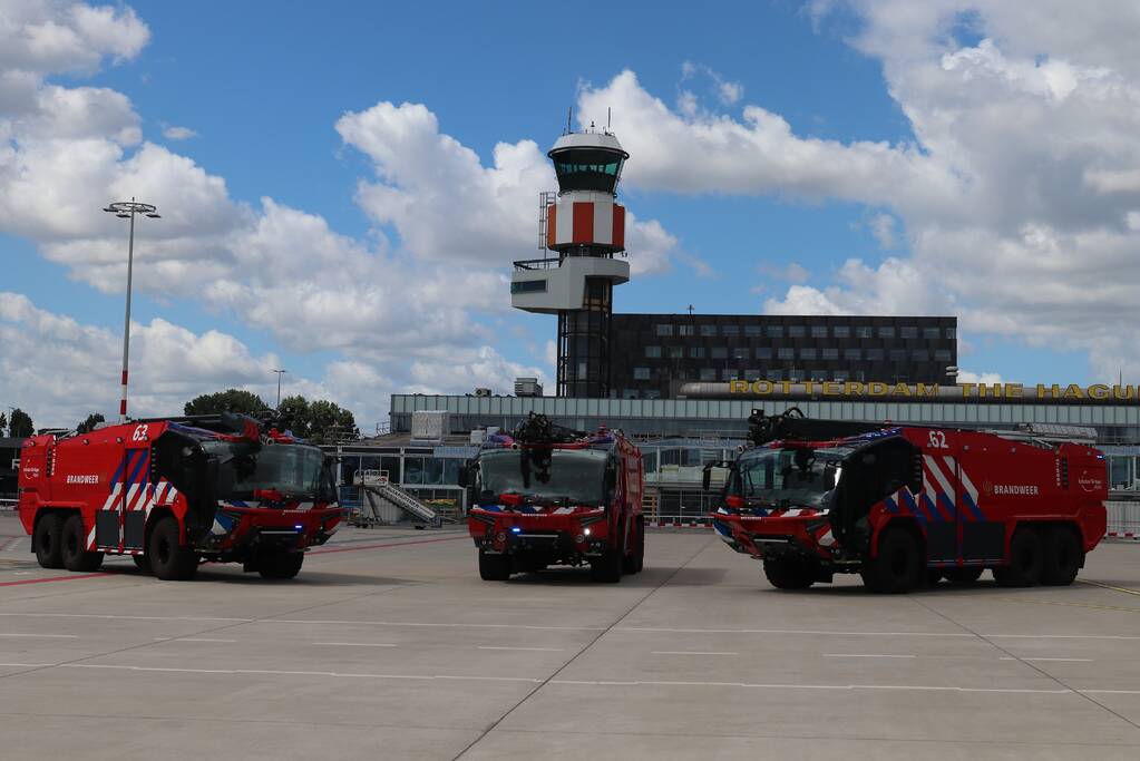 Nieuwe crashtenders voor The Hague Airport