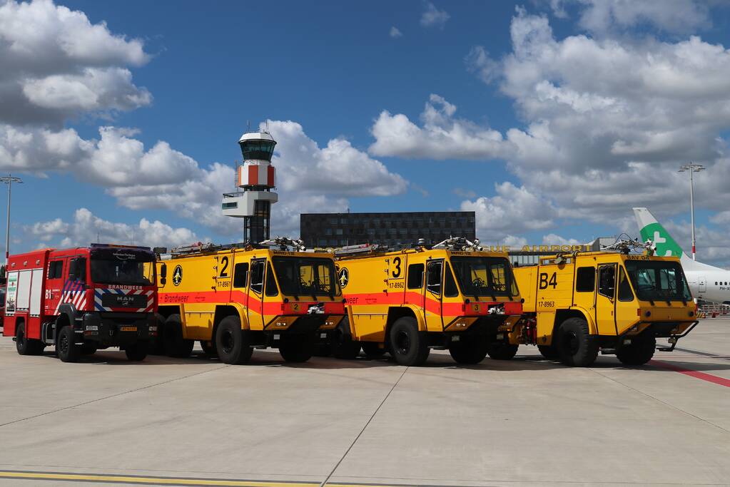 Nieuwe crashtenders voor The Hague Airport