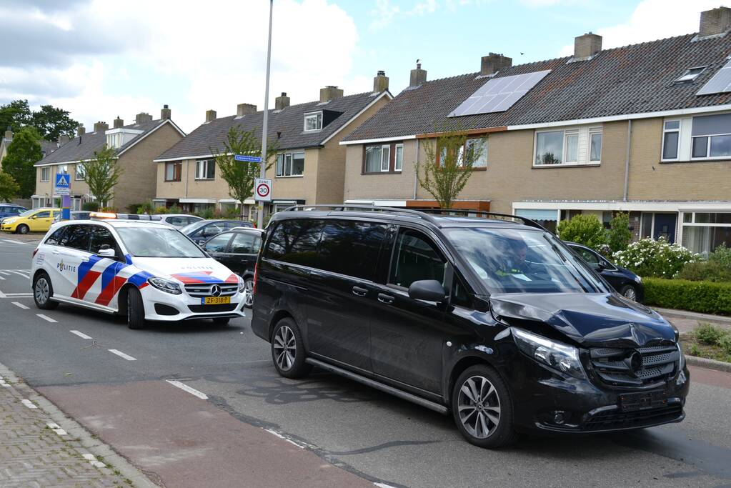 Flinke schade bij kop-staartaanrijding