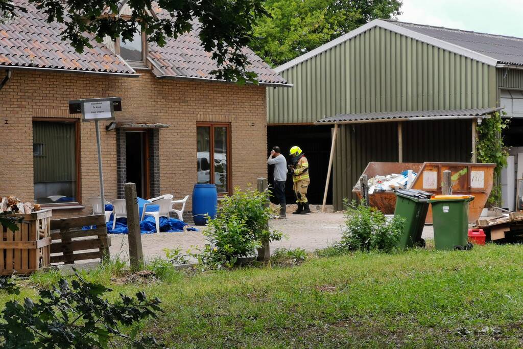 Gaslekkage na werkzaamheden bij woning