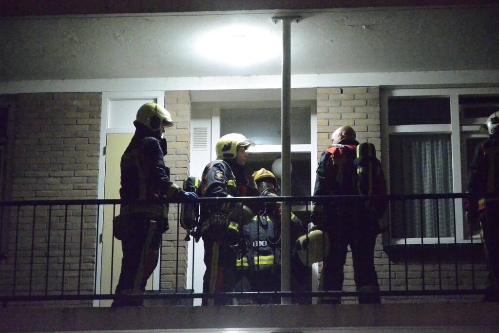 Forse schade door brand in keuken
