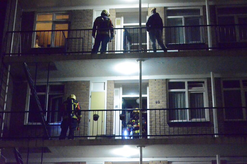 Forse schade door brand in keuken