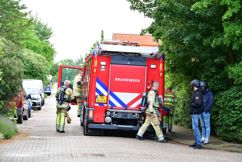 Onderzoek na rookvorming uit tuinhuis