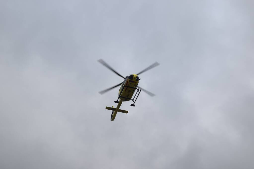 Traumahelikopter landt voor incident in voormalig klooster