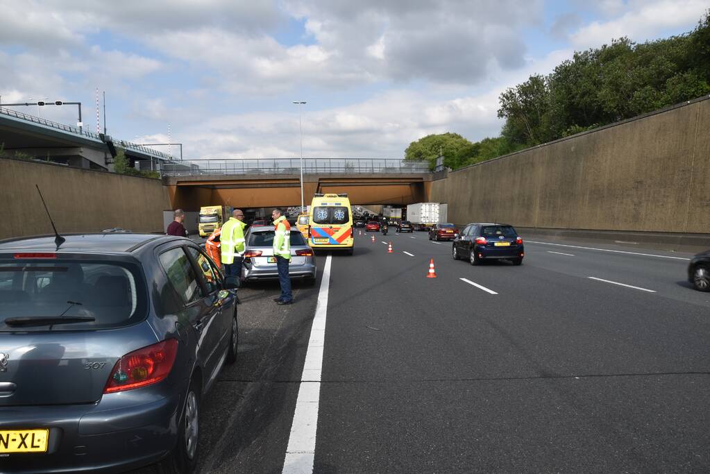Kop-staartaanrijding bij wisselen van rijstrook