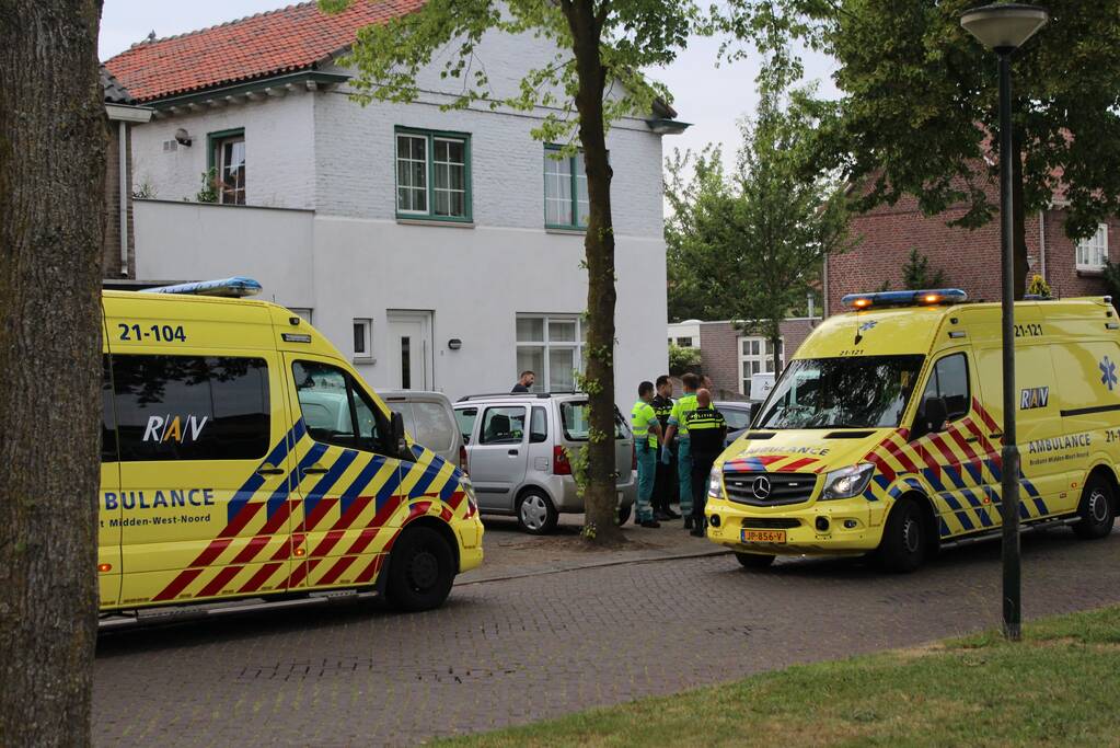 Man onder invloed komt lelijk ten val