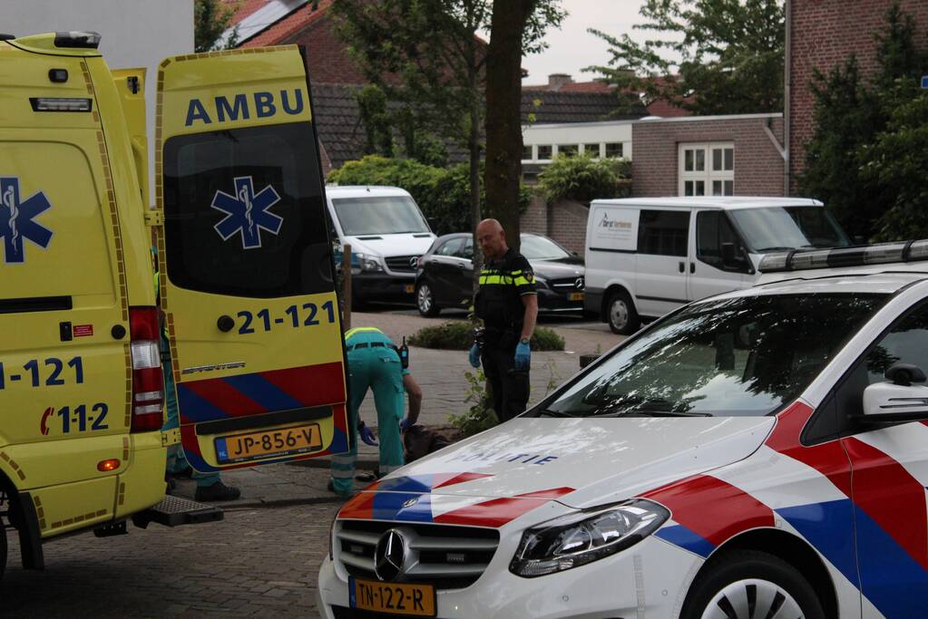 Man onder invloed komt lelijk ten val