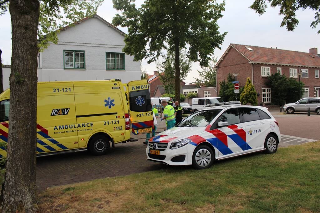 Man onder invloed komt lelijk ten val