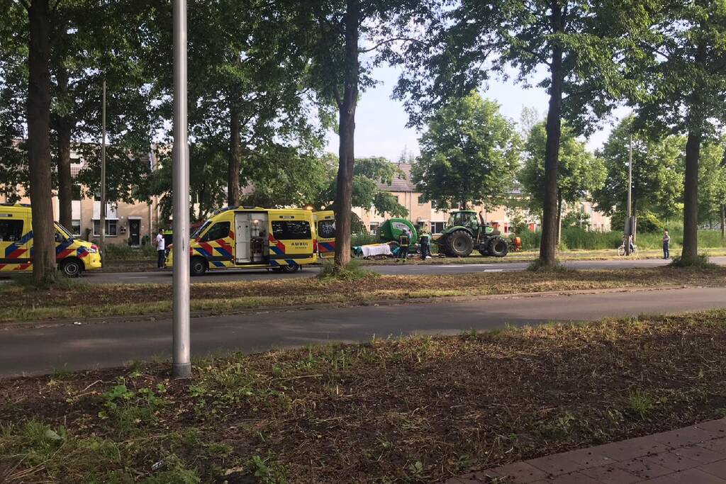 Persoon ernstig gewond bij ongeval met tractor