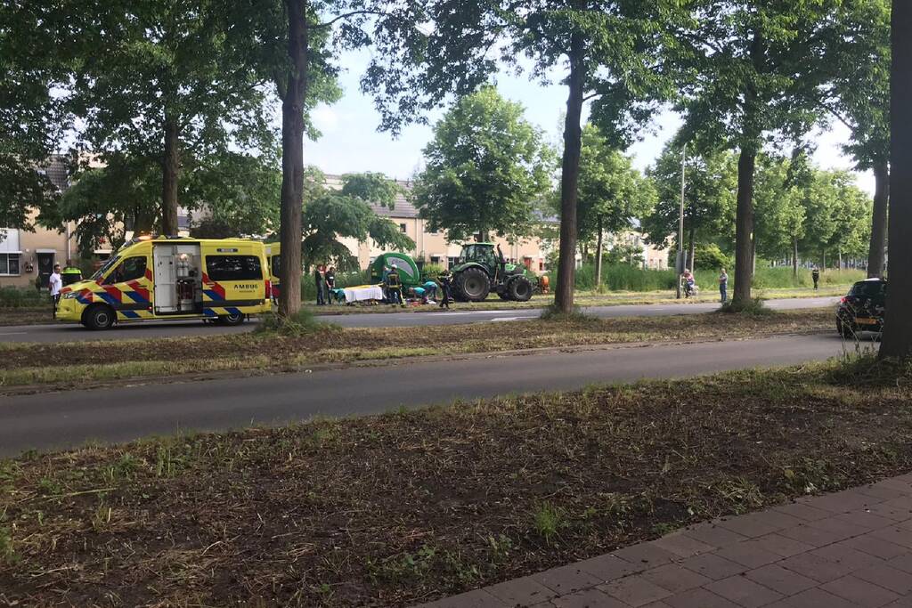 Persoon ernstig gewond bij ongeval met tractor