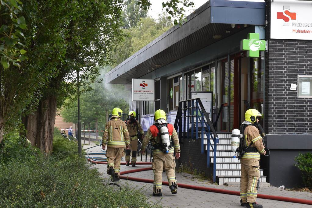 Brand bij Medisch Centrum Schiedam