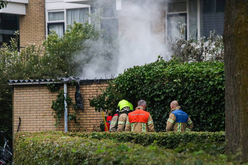 Grote schade bij brand in schuur
