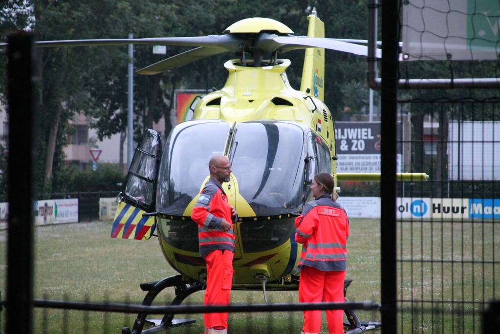 Traumahelikopter opgeroepen voor medische noodsituatie