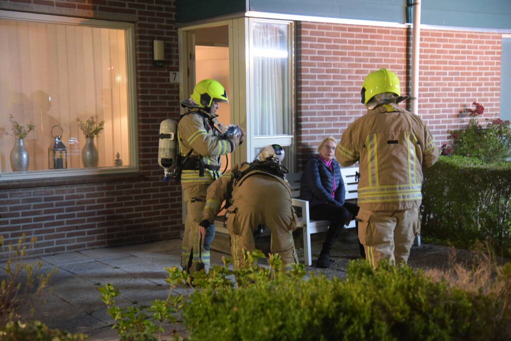 Bewoonster onwel na vergeten pannetje op het vuur