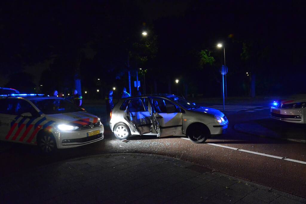 Politie-achtervolging eindigt in crash