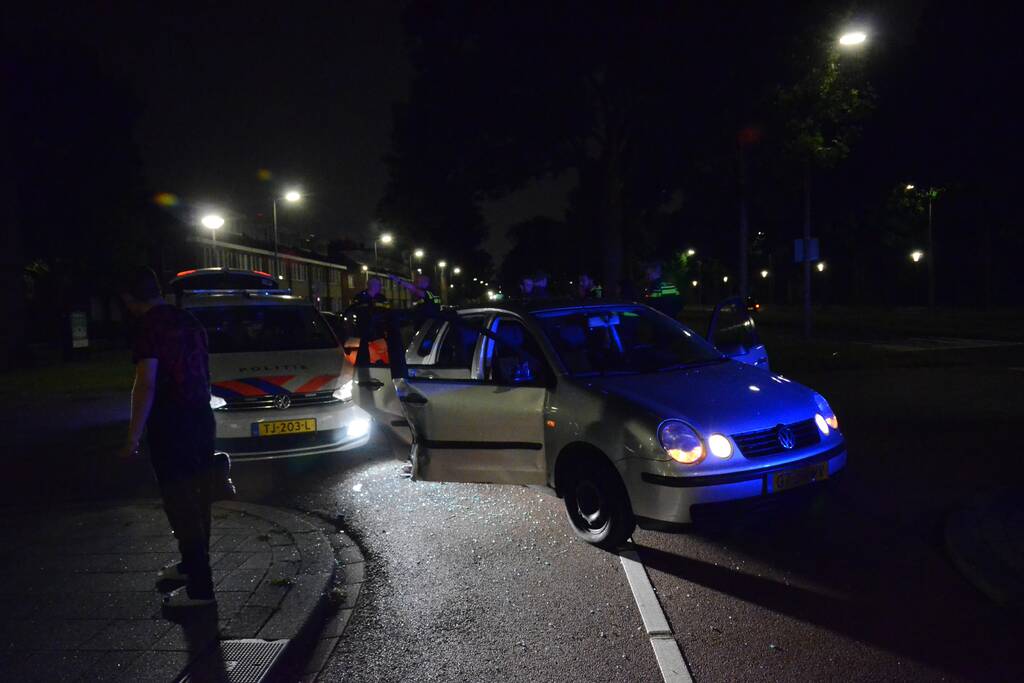 Politie-achtervolging eindigt in crash
