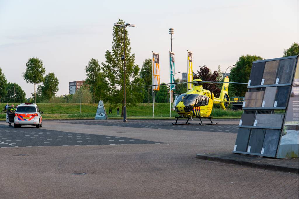Traumahelikopter opgeroepen voor medische noodsituatie