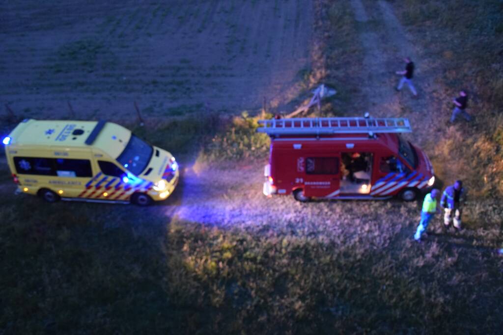 Grote zoekactie naar mogelijke persoon te water