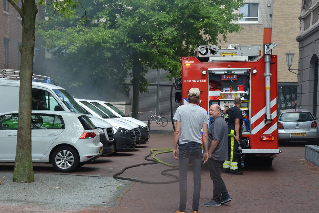 Winkels zonder stroom door brand in transformatorhuis