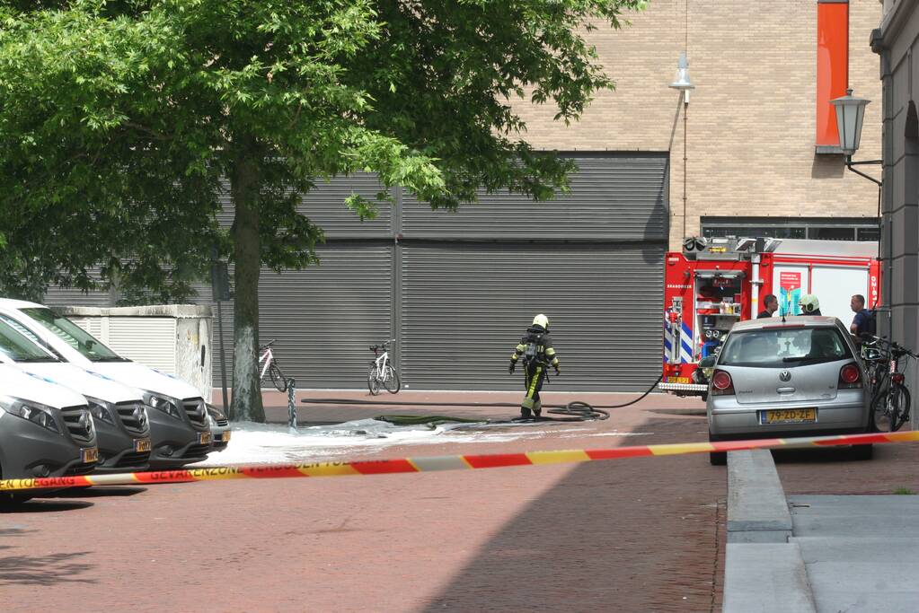 Winkels zonder stroom door brand in transformatorhuis