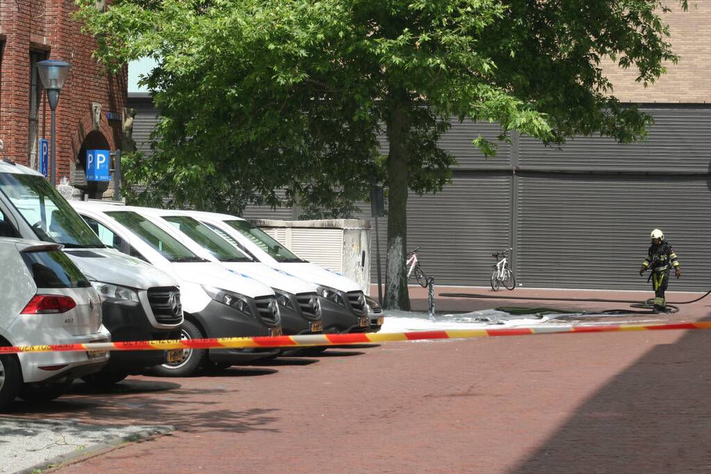 Winkels zonder stroom door brand in transformatorhuis