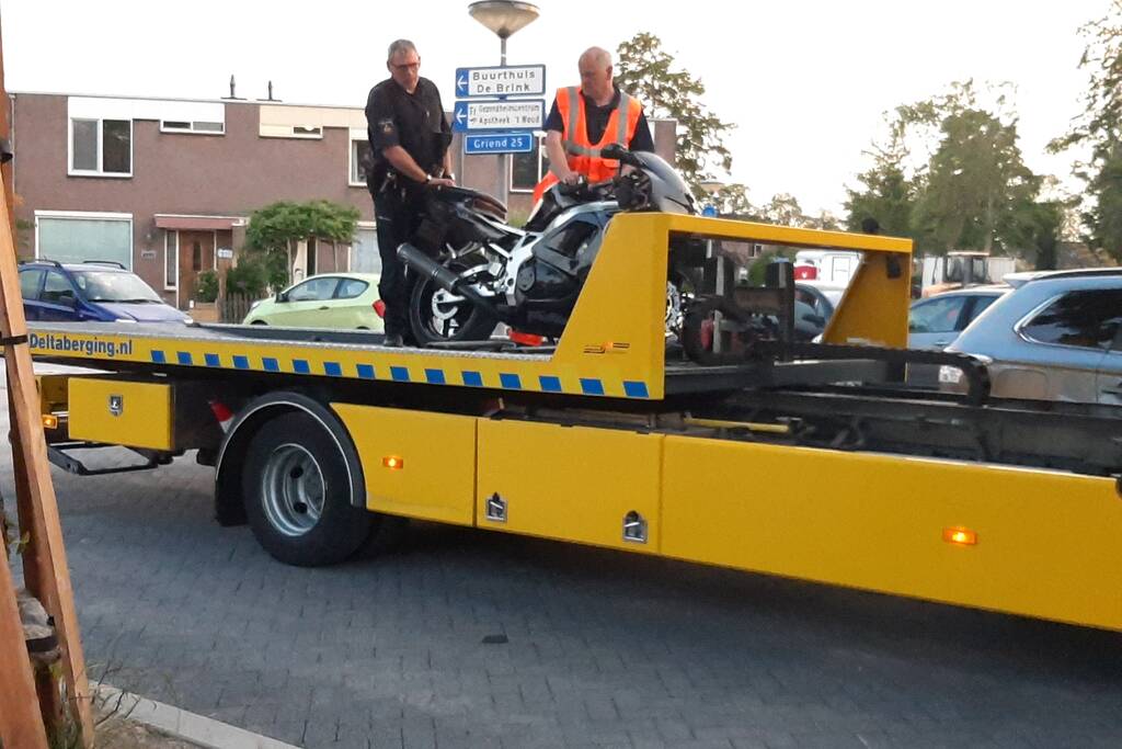 Motor in beslag genomen na rijden zonder rijbewijs