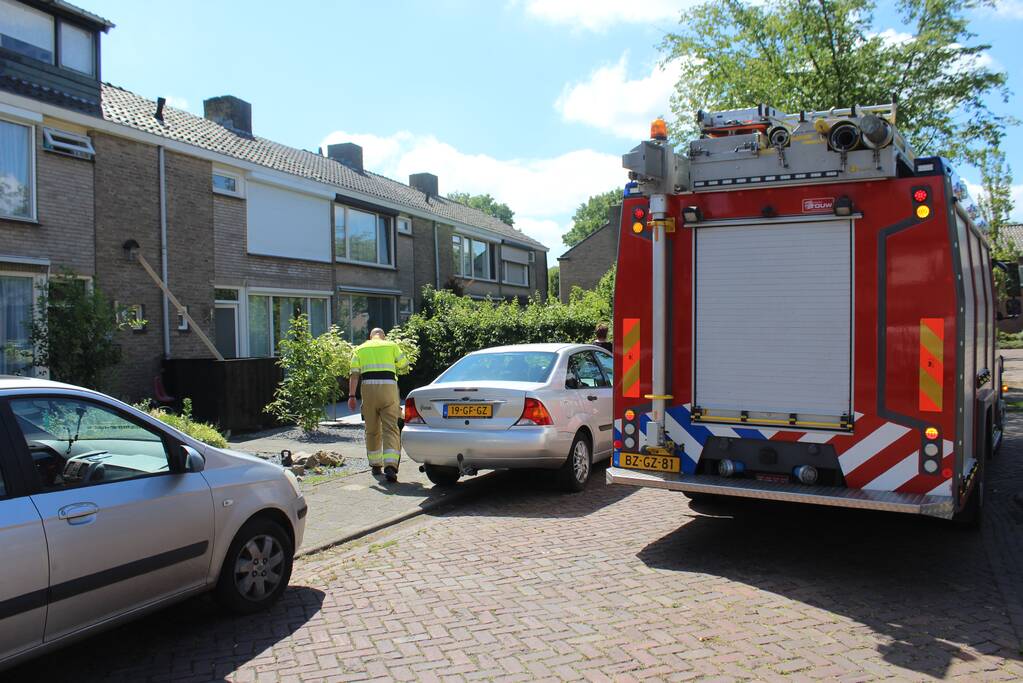 Brandweer controleert woningen na mogelijke brand