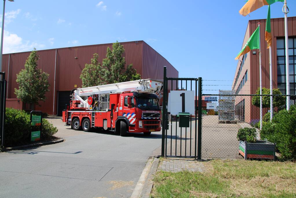 Brand bij BAM Materieel