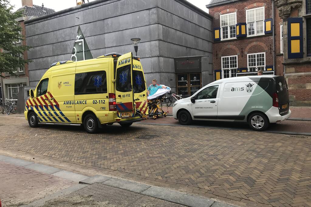 Motorrijder komt ten val en raakt gewond