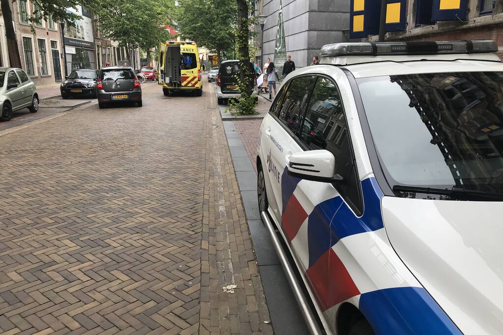 Motorrijder komt ten val en raakt gewond