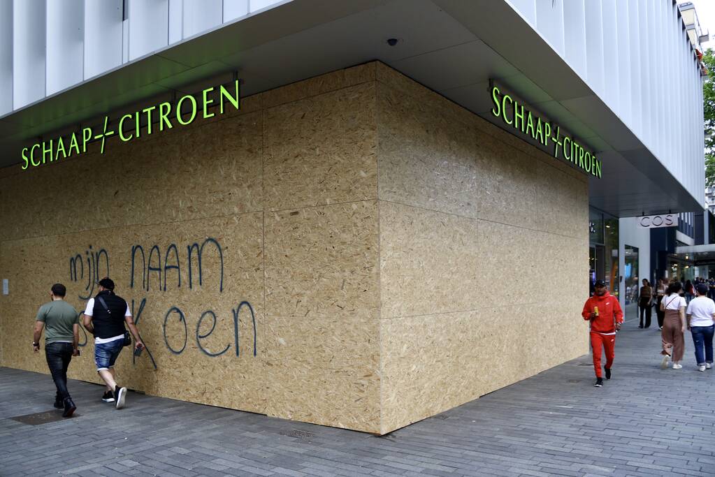 Winkels uit voorzorg dicht na aangekondigde plunderingen