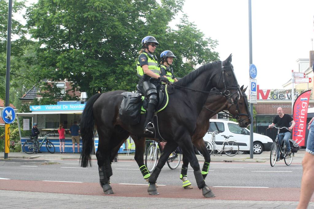 Ingangen afgesloten en aanhouding bij demonstratie Black Lives Matters op De Bult