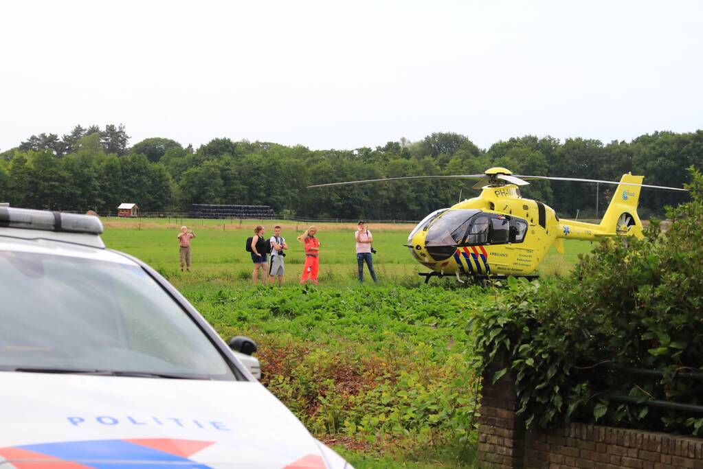 Traumahelikopter ingezet voor zeer heftig incident