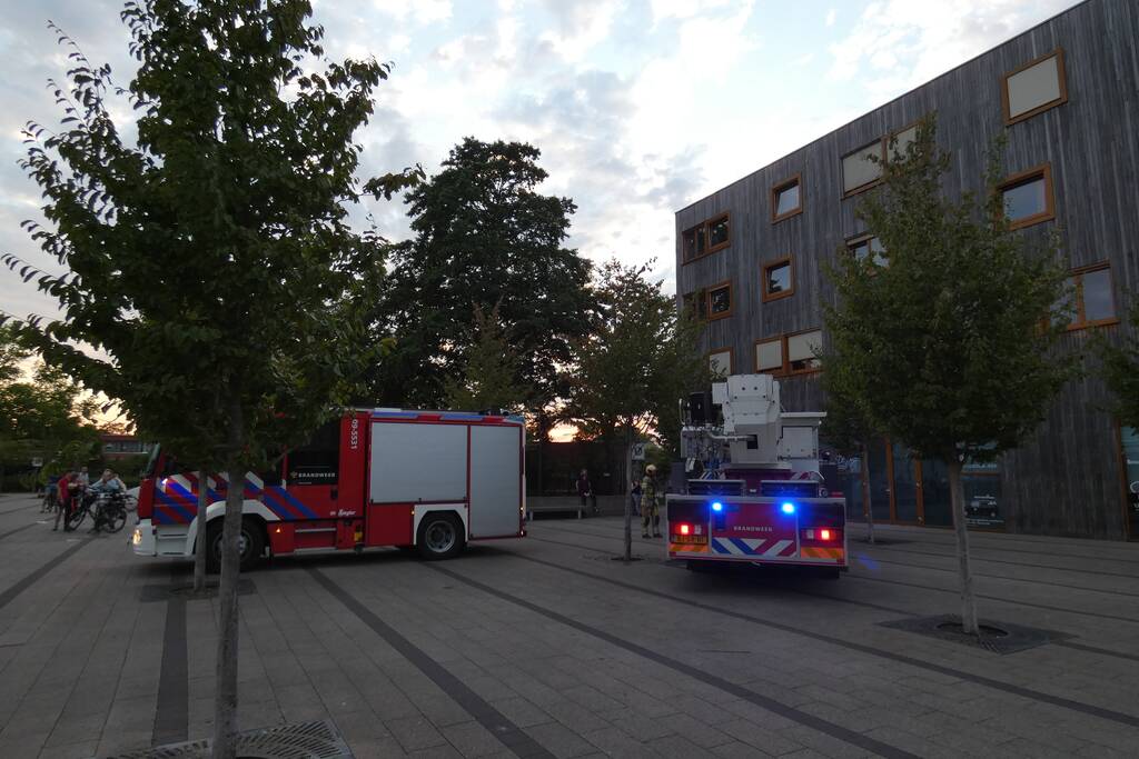 Pand ontruimd wegens brand