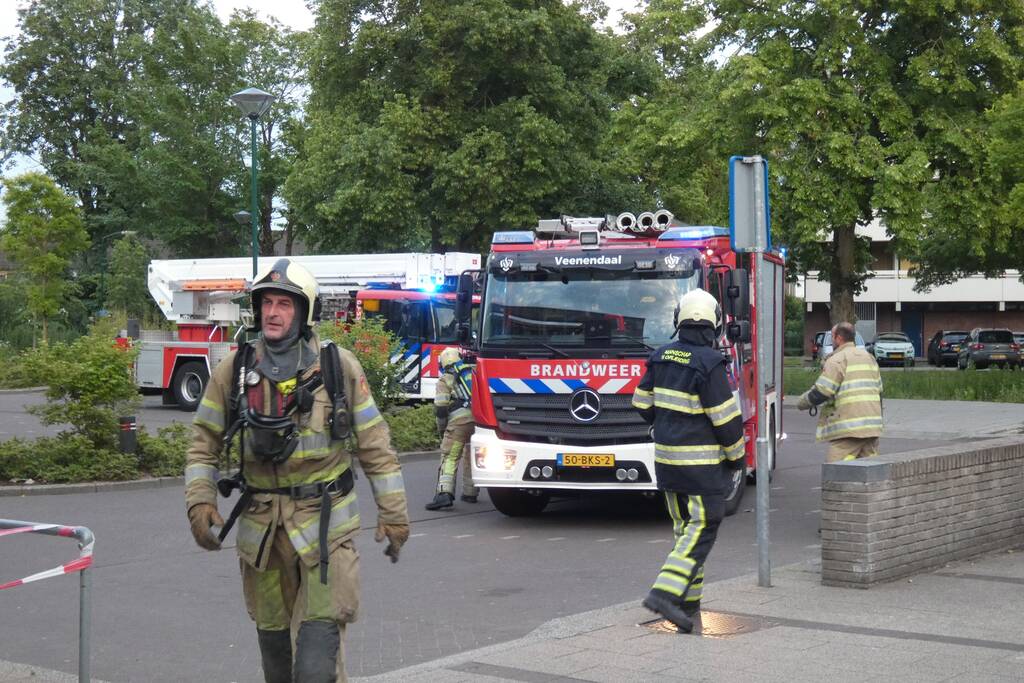 Pand ontruimd wegens brand