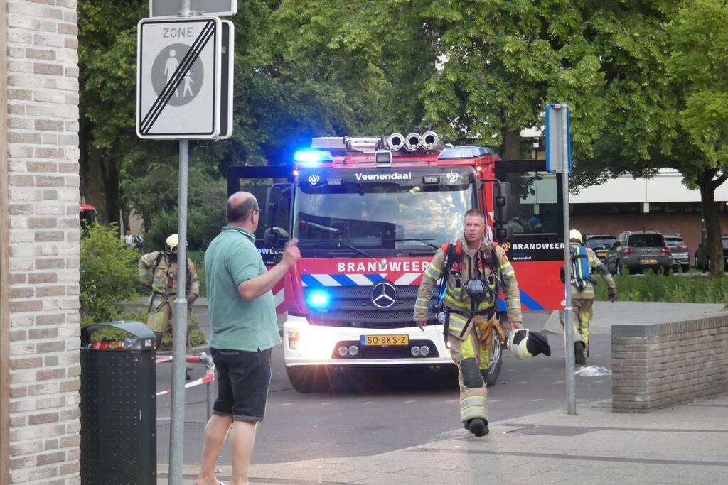 Pand ontruimd wegens brand