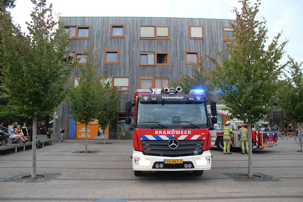 Pand ontruimd wegens brand
