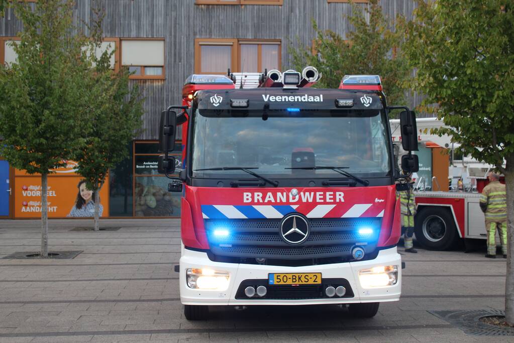 Pand ontruimd wegens brand