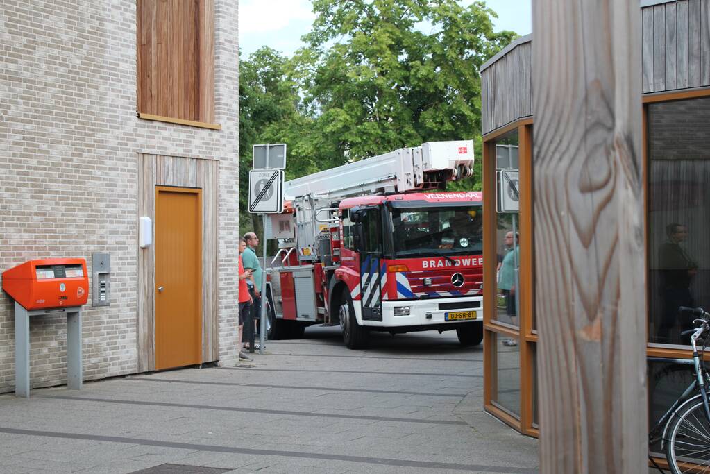 Pand ontruimd wegens brand