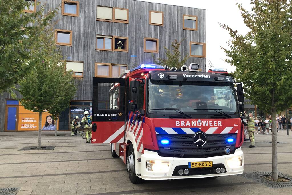 Pand ontruimd wegens brand