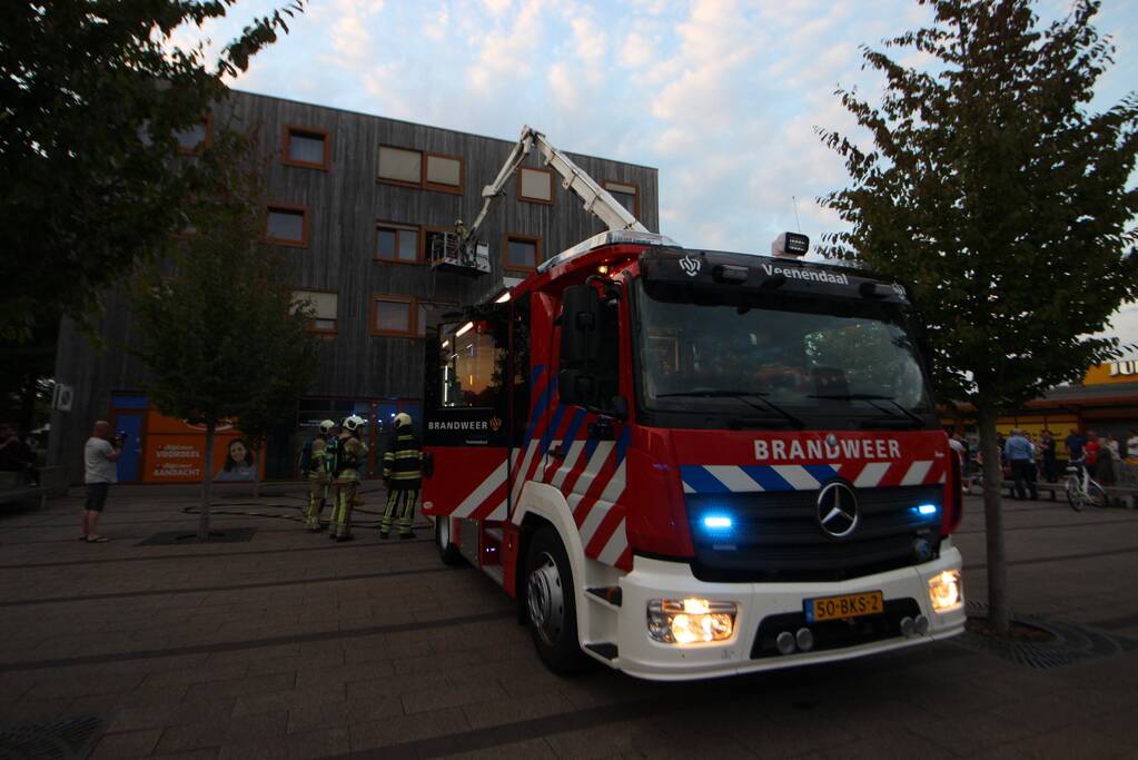 Pand ontruimd wegens brand