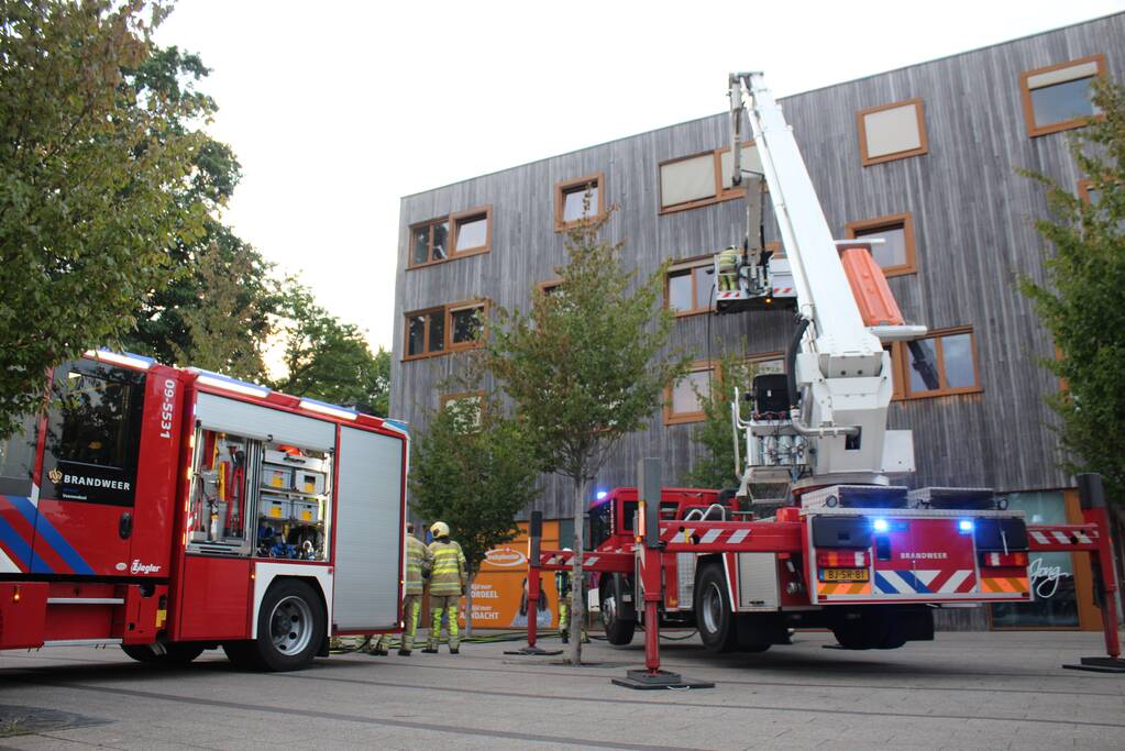 Pand ontruimd wegens brand