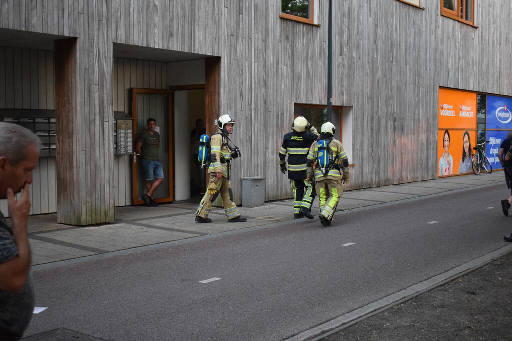 Pand ontruimd wegens brand